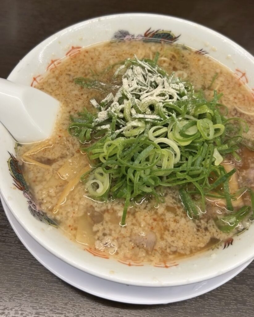 仕事終わりのラーメン