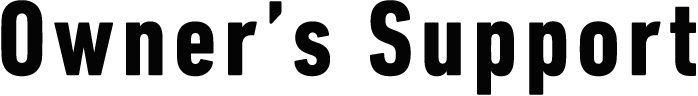 Owner’s Support
